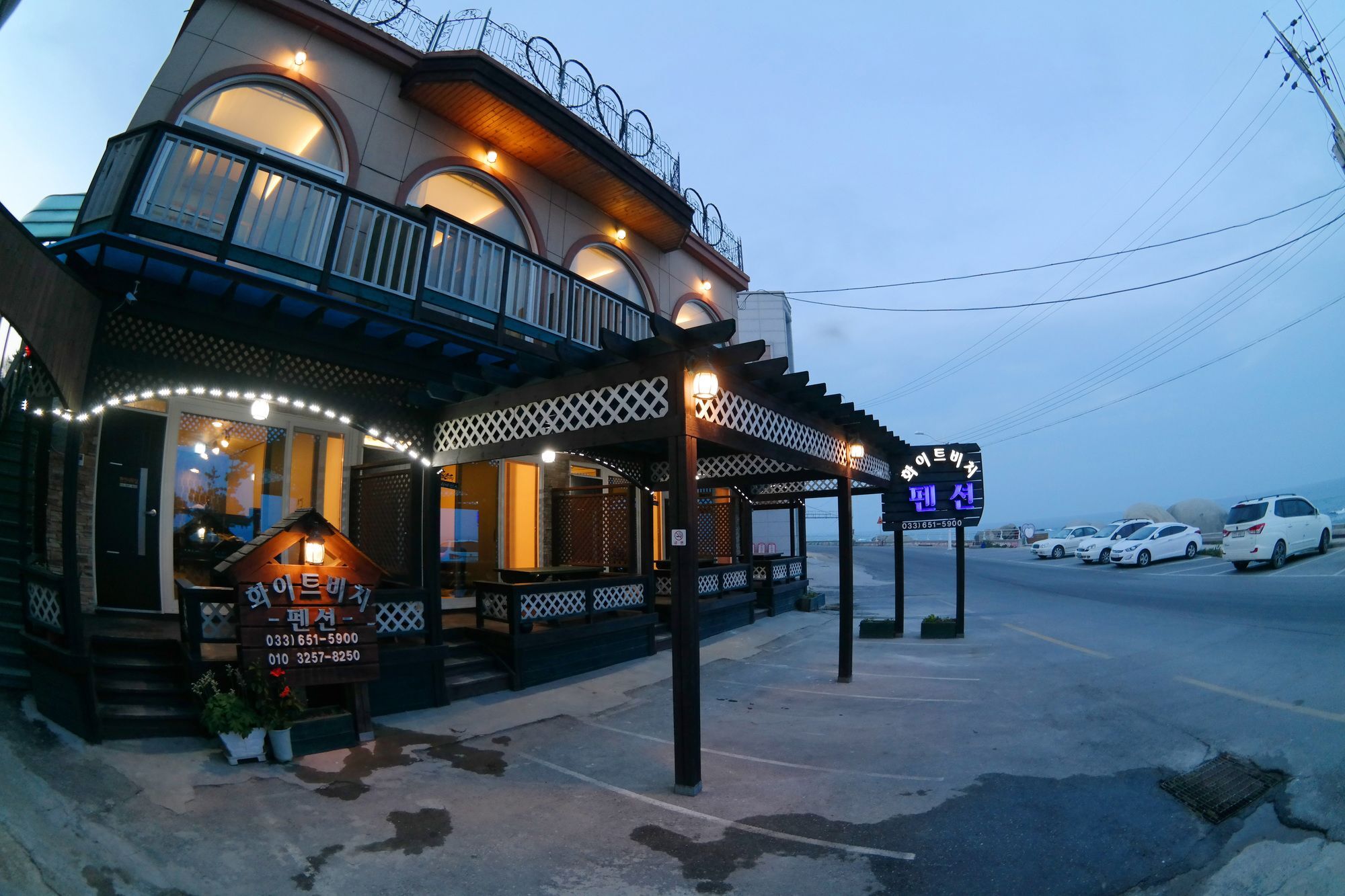 Gangneung White Beach Pension Eksteriør bilde