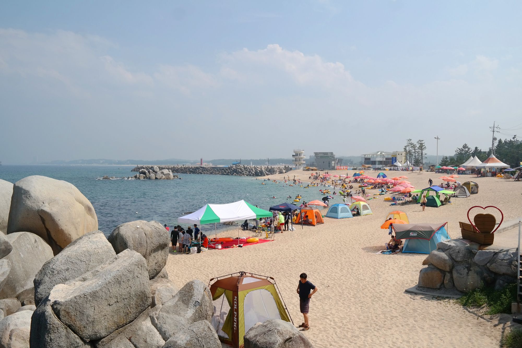 Gangneung White Beach Pension Eksteriør bilde